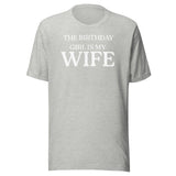 BIRTHDAY IS WIFE