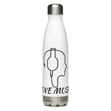 Love Music - Stainless Steel Water Bottle - IAMDJPOT